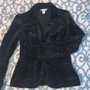 White House Black Market velvet blazer